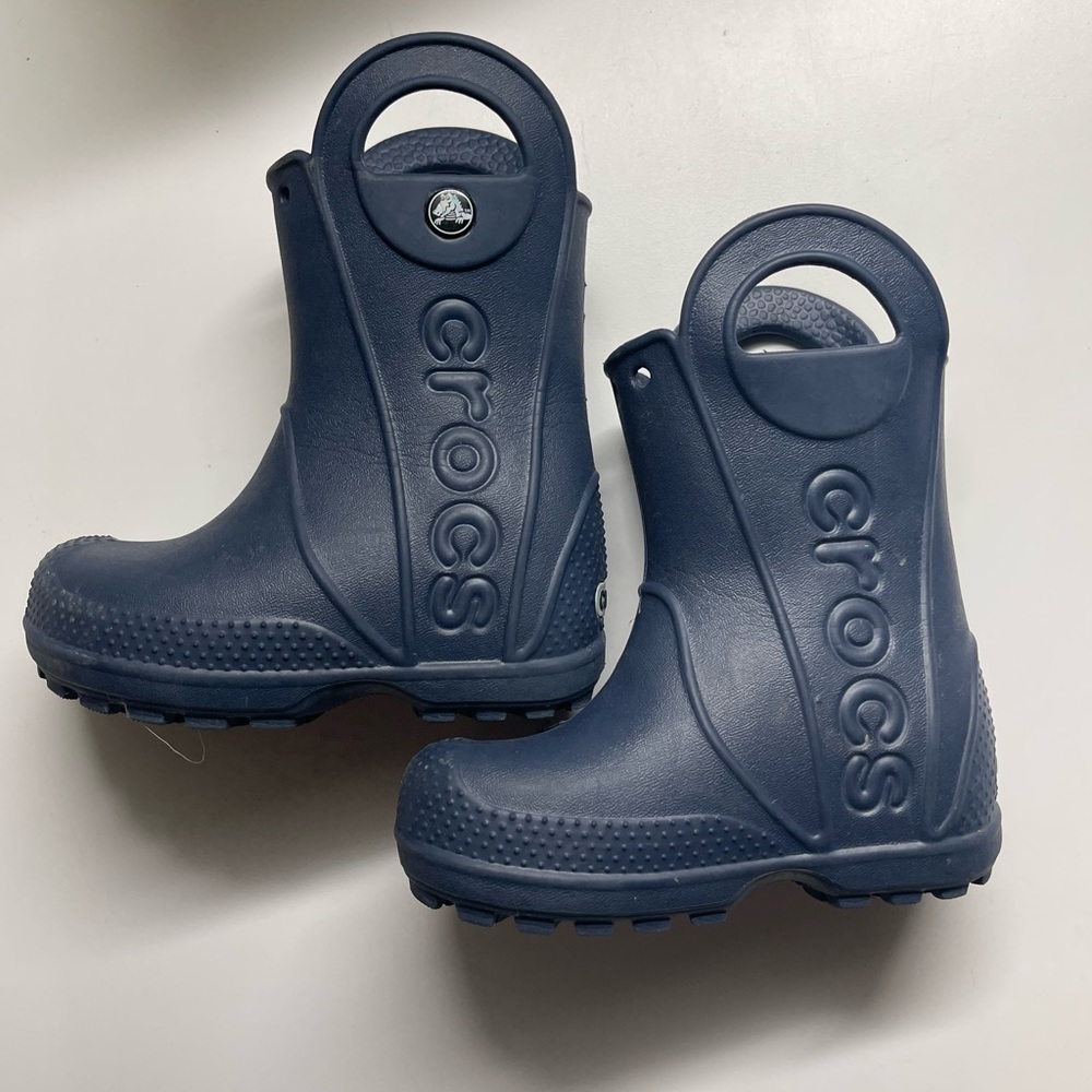 Croc Kids’ Handle It Rainboots - toddler size 6